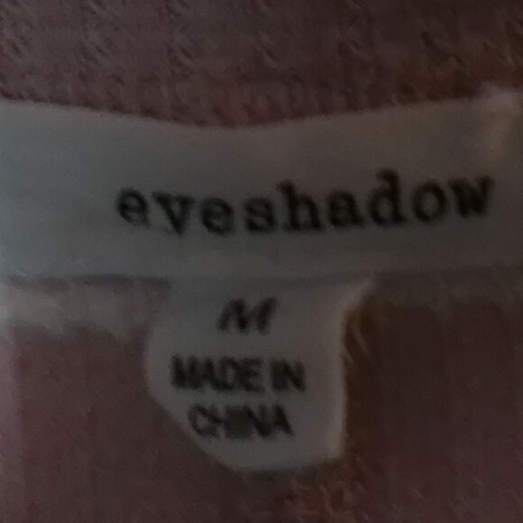 Eyeshadow Long Sleeve Thermal Style Scoop Neck Knit Top - Picture 5 of 6